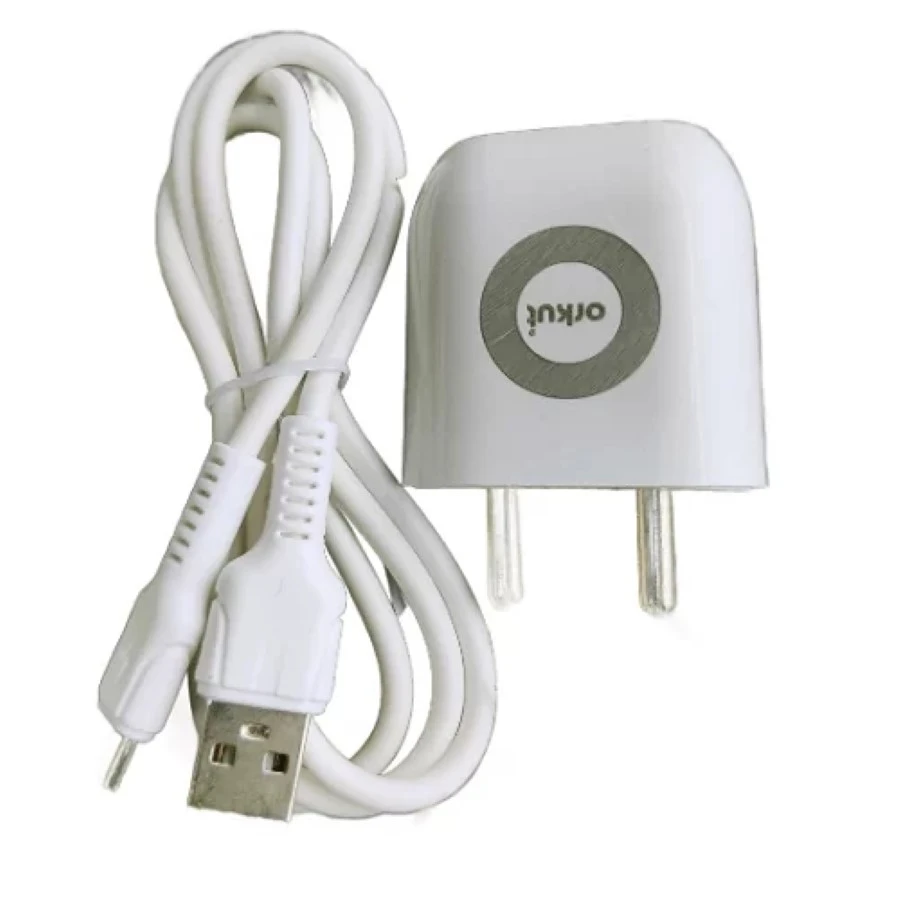 Mobile Charger For Android Phone With Micro USB Type Cable - 2.1 Amp