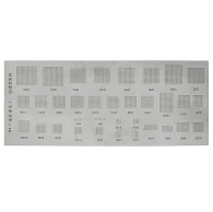 Universal BGA Stencil 0.3 to 1.27 (31 IN 1)