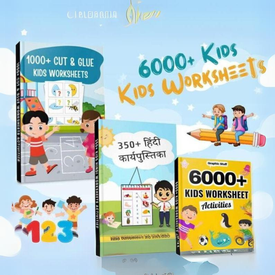 Kids Actvity – Worksheet Bundle